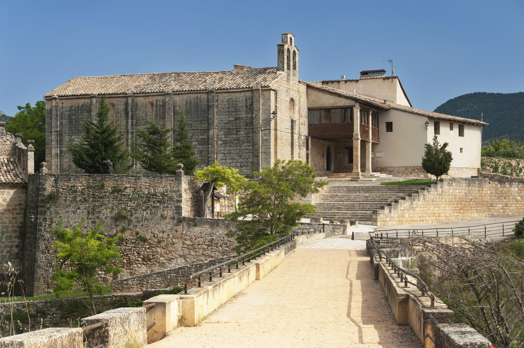 Hospederia Virgen De La Fuente Otel Peñarroya de Tastavins Dış mekan fotoğraf