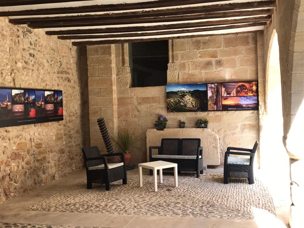 Hospederia Virgen De La Fuente Otel Peñarroya de Tastavins Dış mekan fotoğraf